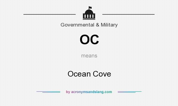 What does OC mean? It stands for Ocean Cove