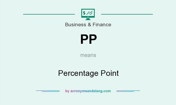 What does PP mean? It stands for Percentage Point