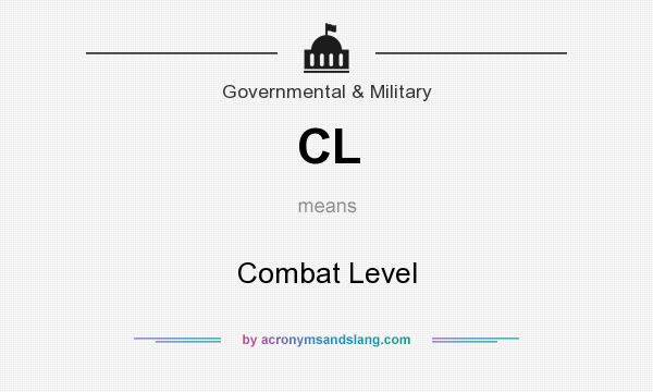 What does CL mean? It stands for Combat Level