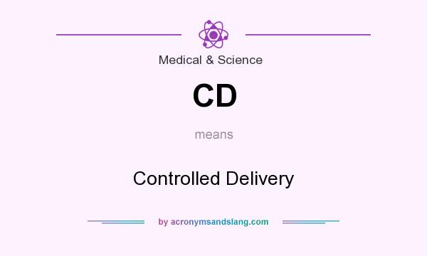 What does CD mean? It stands for Controlled Delivery