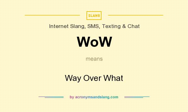Wow meaning