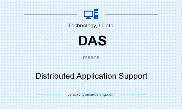 What does DAS mean? It stands for Distributed Application Support