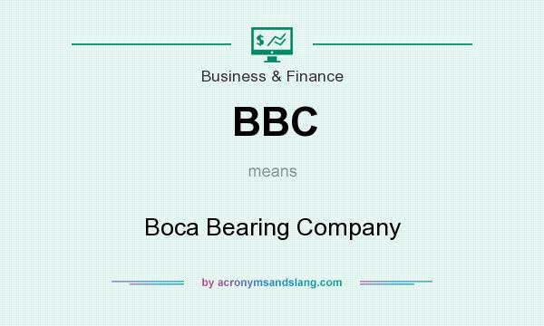 What does BBC mean? It stands for Boca Bearing Company