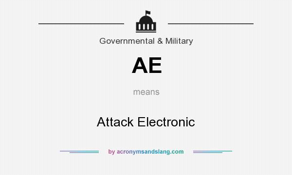 What does AE mean? It stands for Attack Electronic