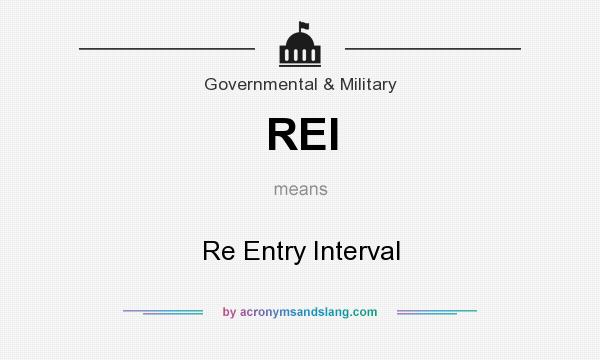 What does REI mean? It stands for Re Entry Interval
