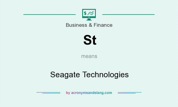 What does St mean? It stands for Seagate Technologies