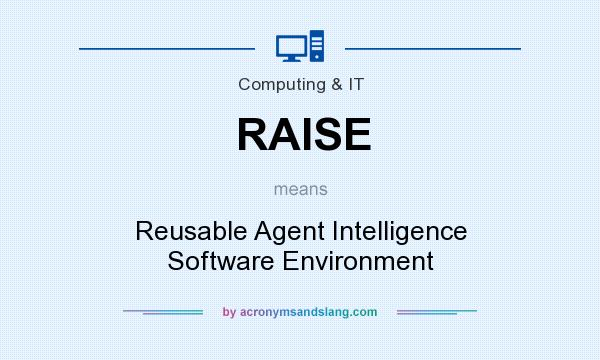 What does RAISE mean? It stands for Reusable Agent Intelligence Software Environment