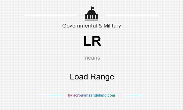 What does LR mean? It stands for Load Range