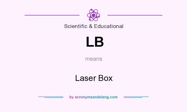 What does LB mean? It stands for Laser Box