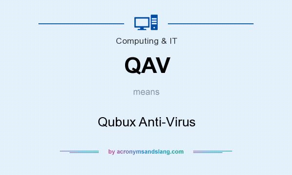 What does QAV mean? It stands for Qubux Anti-Virus