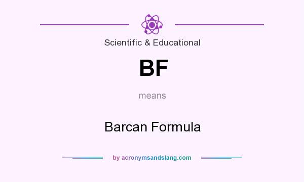 What does BF mean? It stands for Barcan Formula