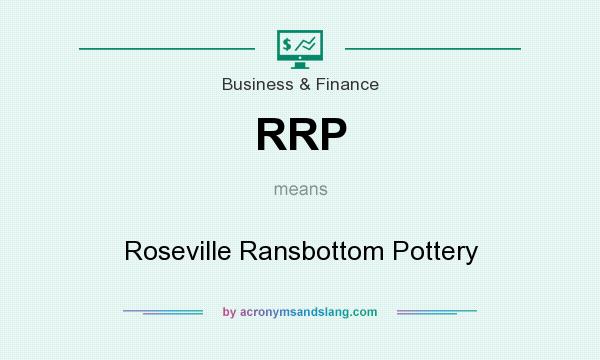 What does RRP mean? It stands for Roseville Ransbottom Pottery
