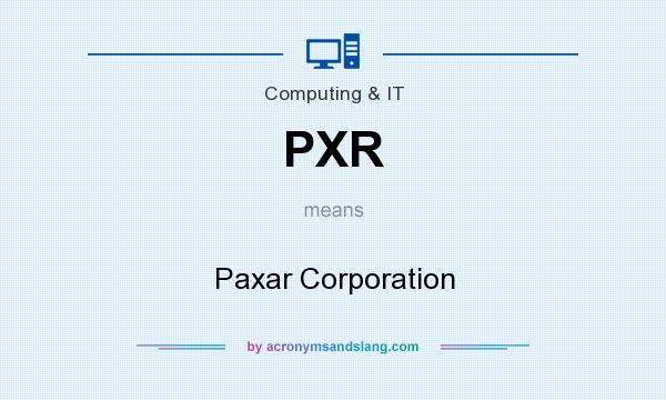 What does PXR mean? It stands for Paxar Corporation