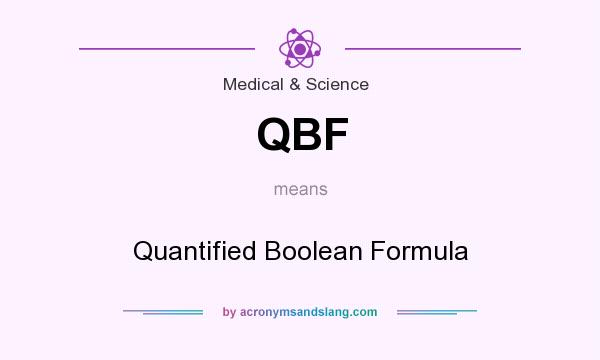 What does QBF mean? It stands for Quantified Boolean Formula