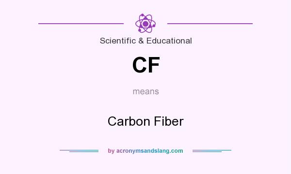What does CF mean? It stands for Carbon Fiber