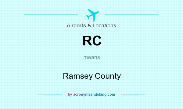 What does RC mean? It stands for Ramsey County