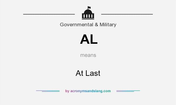 What does AL mean? It stands for At Last