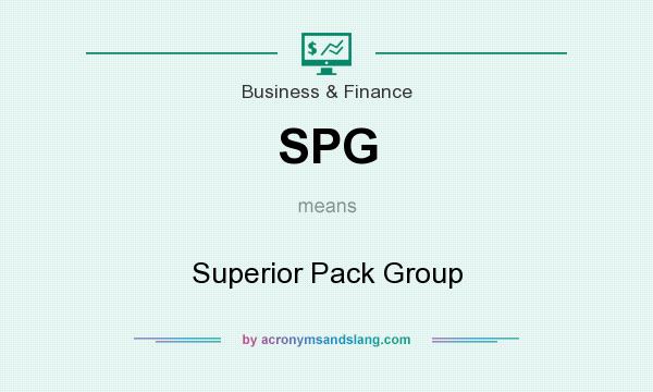 What does SPG mean? It stands for Superior Pack Group