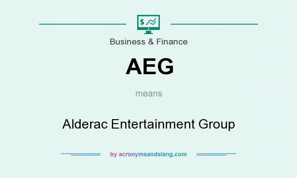 What does AEG mean? It stands for Alderac Entertainment Group