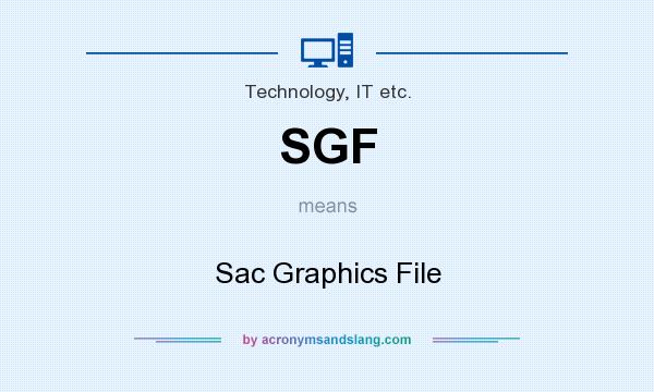 What does SGF mean? It stands for Sac Graphics File
