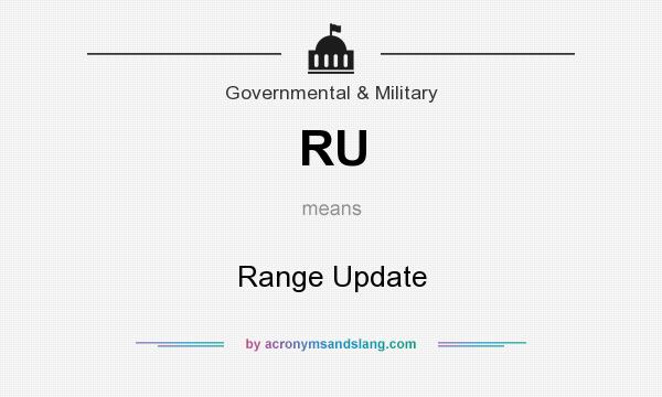 What does RU mean? It stands for Range Update