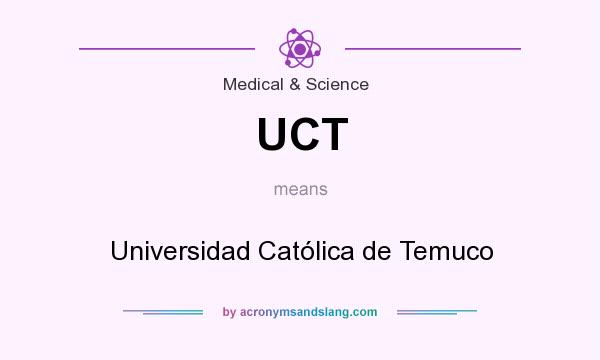 What does UCT mean? It stands for Universidad Católica de Temuco