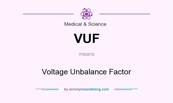 What does VUF mean? It stands for Voltage Unbalance Factor