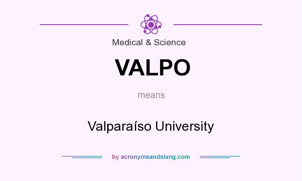 What does VALPO mean? It stands for Valparaíso University