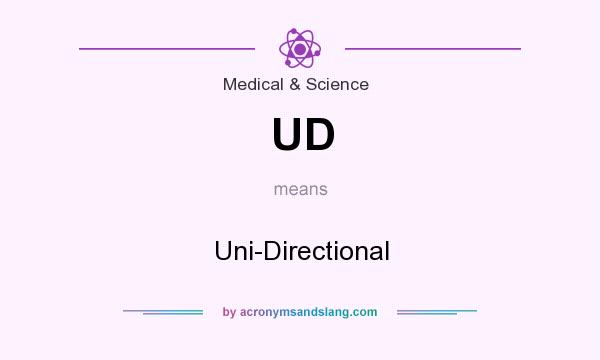 What does UD mean? It stands for Uni-Directional