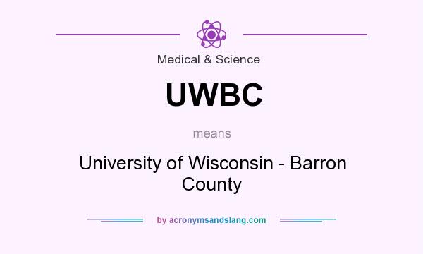 What does UWBC mean? It stands for University of Wisconsin - Barron County