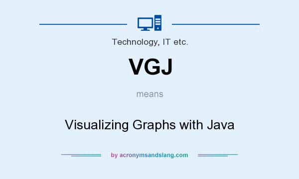 What does VGJ mean? It stands for Visualizing Graphs with Java