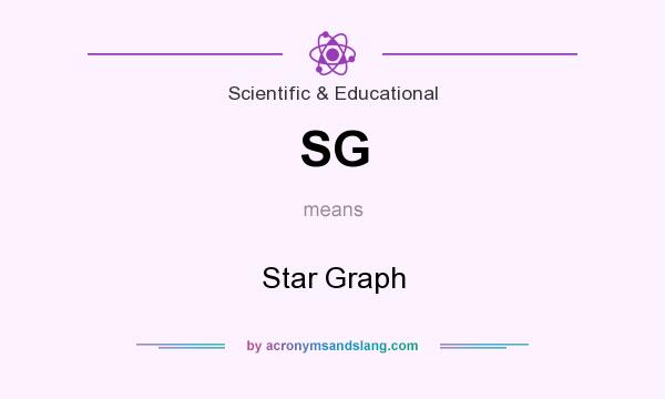 What does SG mean? It stands for Star Graph