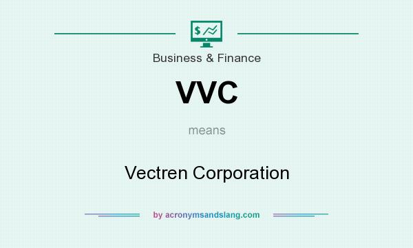 What does VVC mean? It stands for Vectren Corporation