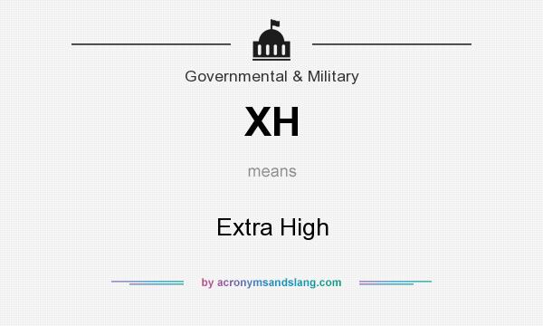 What does XH mean? It stands for Extra High