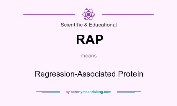 What does RAP mean? It stands for Regression-Associated Protein