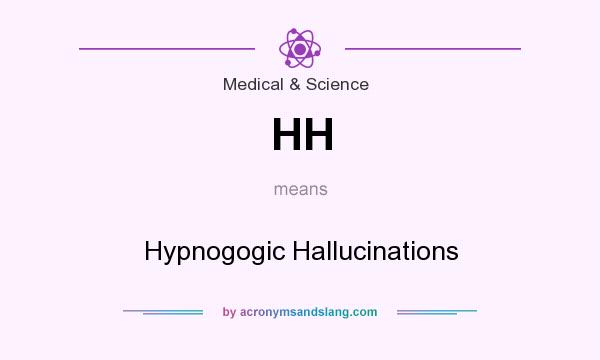 What does HH mean? It stands for Hypnogogic Hallucinations