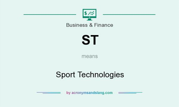 What does ST mean? It stands for Sport Technologies