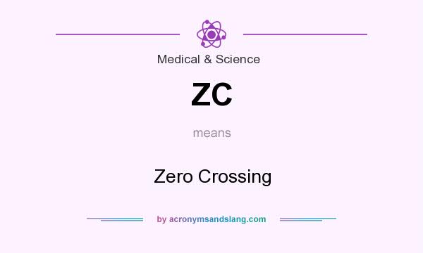What does ZC mean? It stands for Zero Crossing
