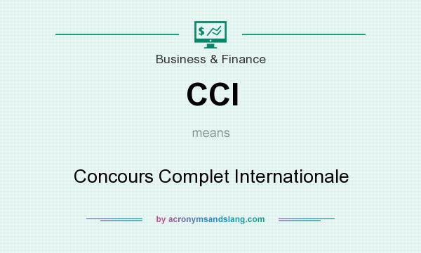 What does CCI mean? It stands for Concours Complet Internationale