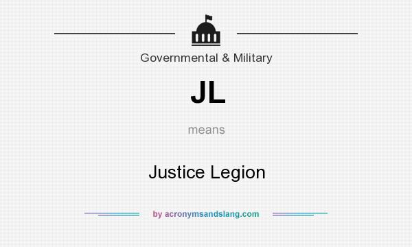 What does JL mean? It stands for Justice Legion