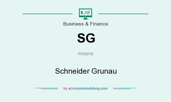What does SG mean? It stands for Schneider Grunau