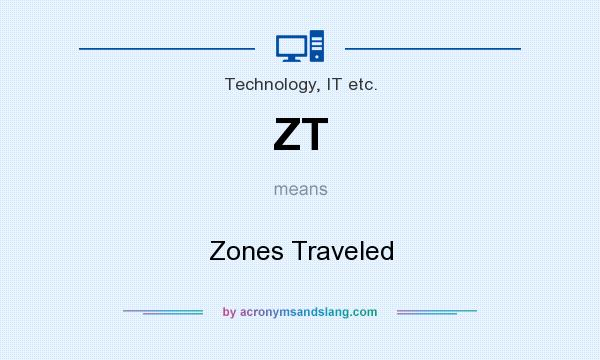 What does ZT mean? It stands for Zones Traveled