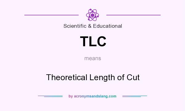 What does TLC mean? It stands for Theoretical Length of Cut