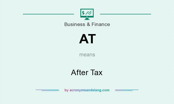 What does AT mean? It stands for After Tax