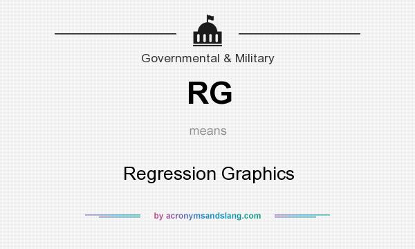 What does RG mean? It stands for Regression Graphics