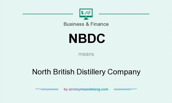 What does NBDC mean? It stands for North British Distillery Company