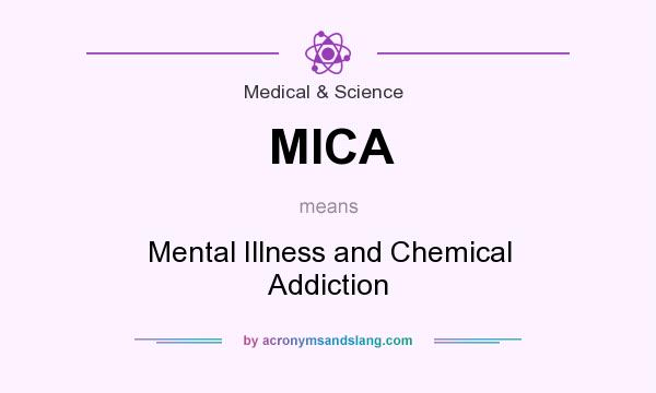 What does MICA mean? It stands for Mental Illness and Chemical Addiction