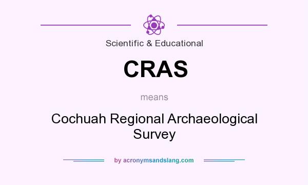 What does CRAS mean? It stands for Cochuah Regional Archaeological Survey