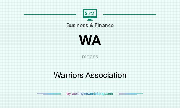 What does WA mean? It stands for Warriors Association