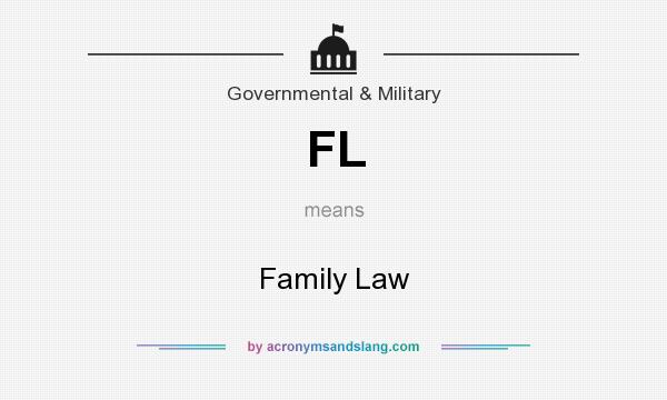 What does FL mean? It stands for Family Law